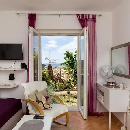 Purple Rain - With Terrace & Sea View شقة دوبروفينك